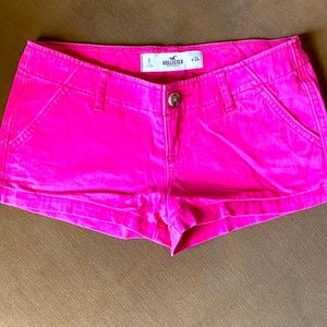 Hollister twill shorts size 0